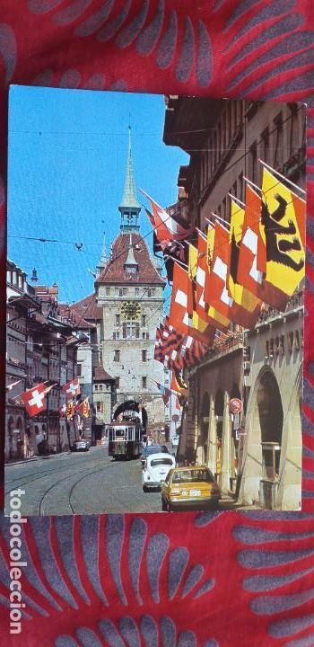 Postales: SUIZA-V53-NO ESCRITA-BERNE-TOUR DES PRISONS