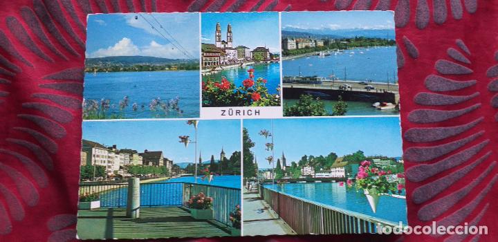 Postais: SUIZA-V53-NO ESCRITA-ZURICH