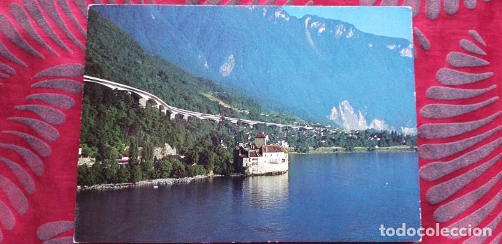 Postais: SUIZA-V53-NO ESCRITA-LE CHATEAU DE CHILLON...