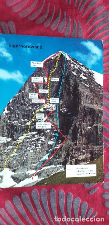 Postais: SUIZA-V53-NO ESCRITA-EIGERNORDWAND