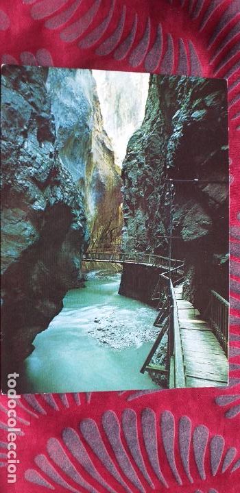 Postkarten: SUIZA-V53-NO ESCRITA-GORGES DU TRIENT,VERNAYAZ,VALAIS