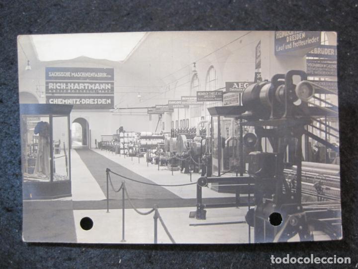 Postales: DETALLES DE LA EXPOSICION DE DRESDEN-FOTOGRAFICA-POSTAL ANTIGUA-(87.447)