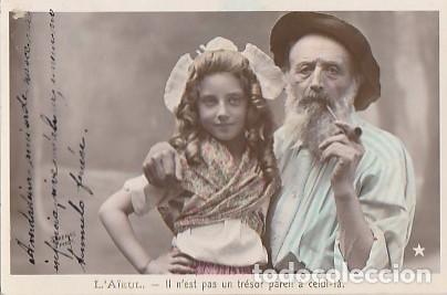 Postcards: Francia & Marcofilia, Aieul, No es un tesoro ...Porto 1908 (3221)