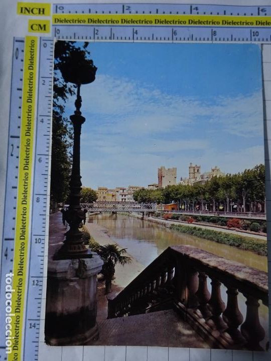 Postcards: POSTAL DE FRANCIA. NARBONNE LES QUAIS DU CANAL DE LA ROBINE. 3015