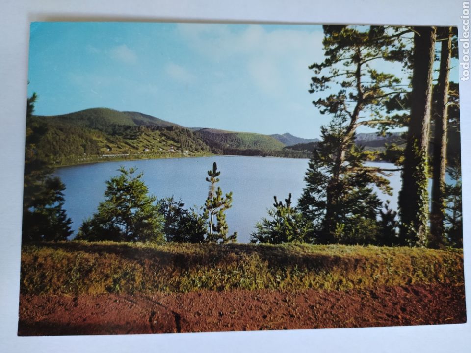 Postales: Las azores (a&ccedil;ores)- San Miguel - N&ordm; 57 - Furnas - Um aspecto da lagoa - S/C