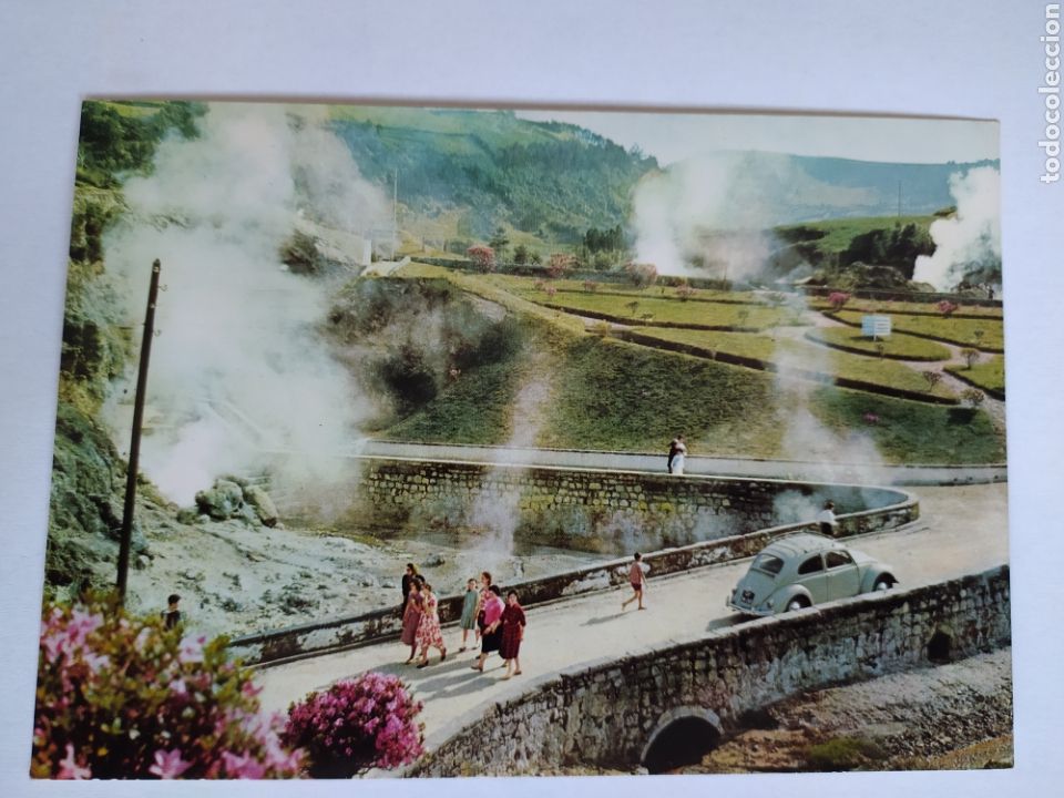 Postales: Las azores (a&ccedil;ores) - San Miguel - N&ordm; 8 - Caldeiras das furnas - S/C
