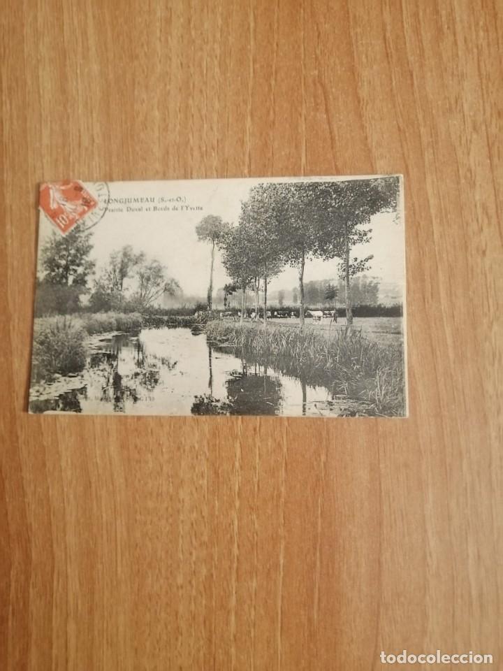 Postcards: POSTAL LONGJUMEAU CIRCULADA