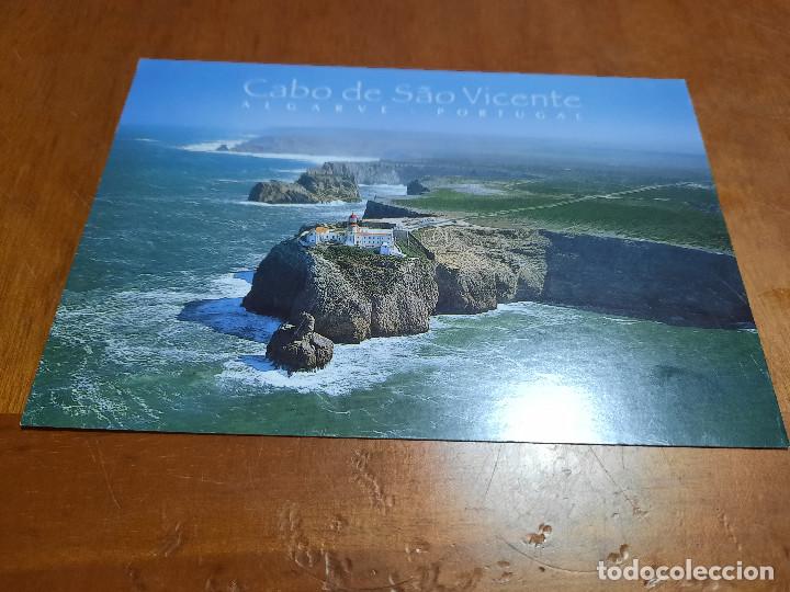 Postkarten: CABO DE SAO VICENTE. ALGARVE. PORTUGAL. POSTAL. SIN USO. BUEN ESTADO. DIFICIL C-10
