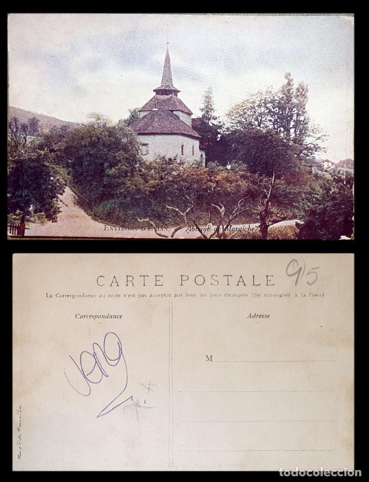 FRANCIA - ENVIRONS D&acute;EVIAN - OLD POSTCARD - X