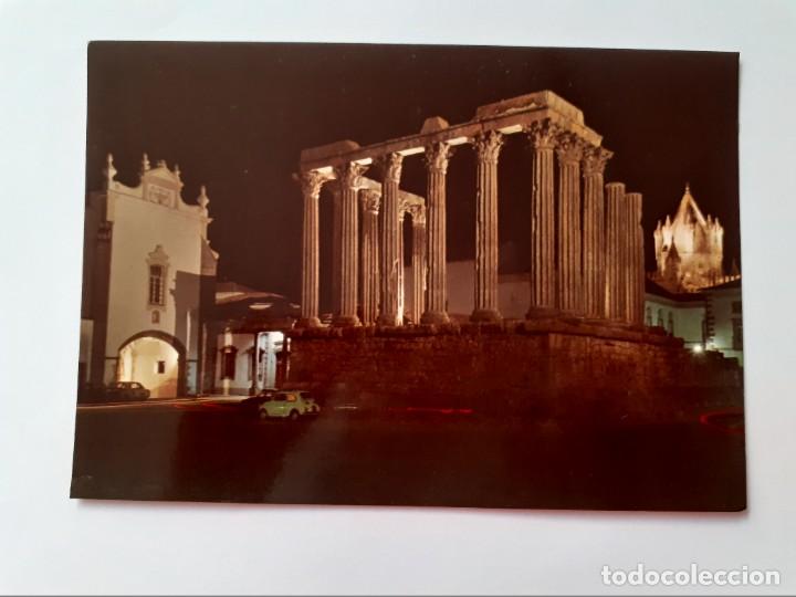 Cartes Postales: POSTAL - PORTUGAL EVORA - RUINAS DI TEMPLO ROMANO DE DIANA NOCTURNO - S/C