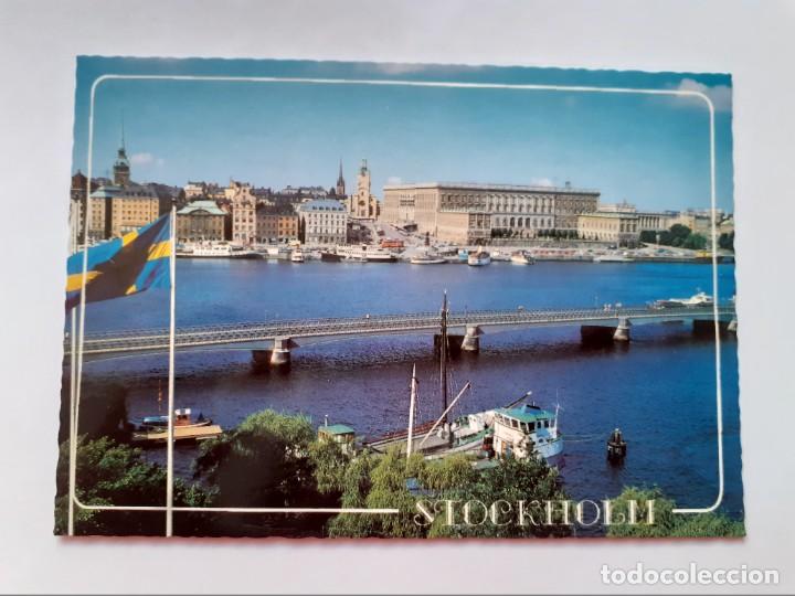 Postais: POSTAL - SUECIA ESTOCOLMO - EL PALACIO REAL Y EL CASCO ANTIGUO - S/C