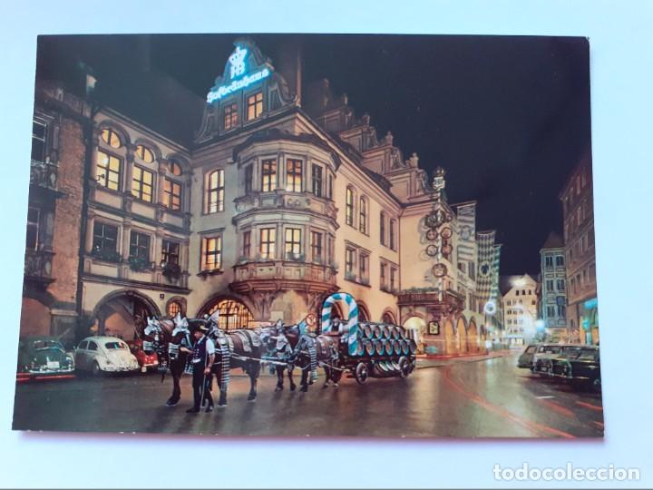 Cartes Postales: POSTAL - ALEMANIA - MUNCHEN HOFBRAUHAUS - RESTAURANTE DE CERVEZA - S/C