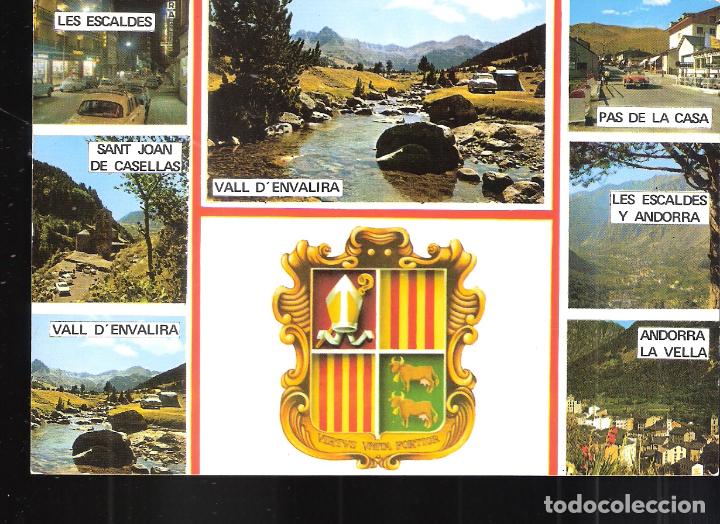 Postkarten: Valls D'Andorra.