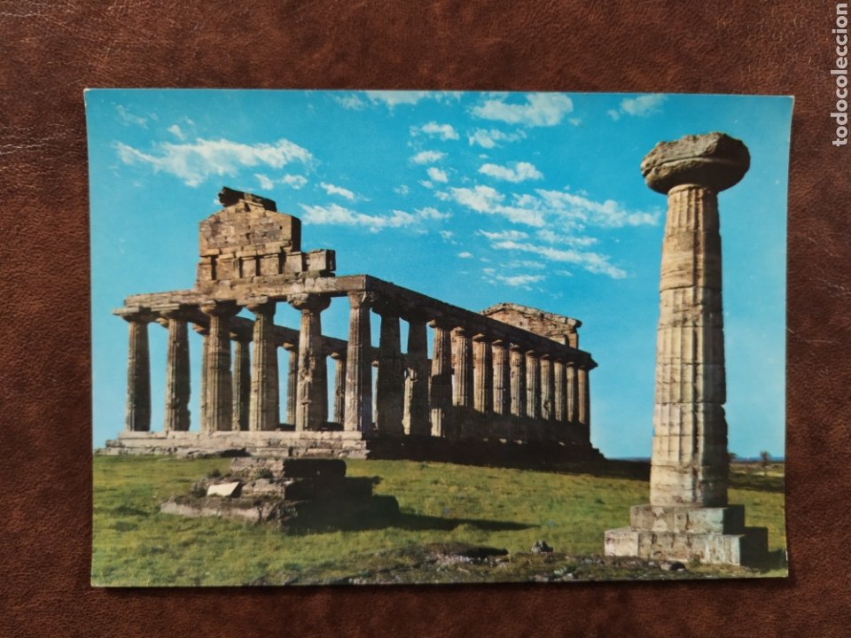 Postales: Paestum. Palermo. Italia. Templo de Cerere y Columna Votiva - Foto 1 - 312367753