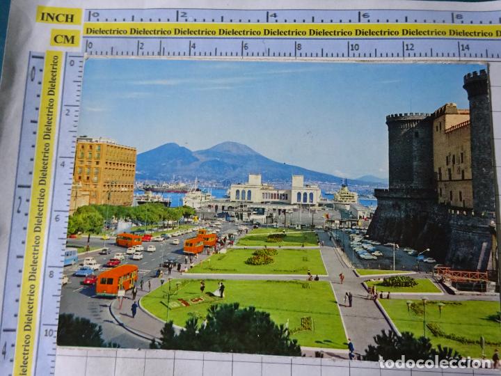 Cartoline: POSTAL DE ITALIA. NAPOLES ESTACI&Oacute;N MAR&Iacute;TIMA, AUTOBUSES. 3167