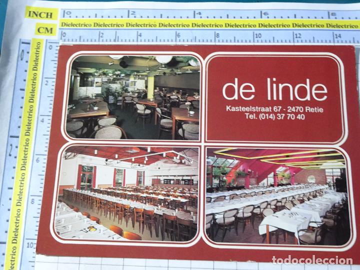 Cartes Postales: POSTAL DE B&Eacute;LGICA. RETIE CENTRO DE VACACIONES DE LINDE. RESTAURANTE. 3193