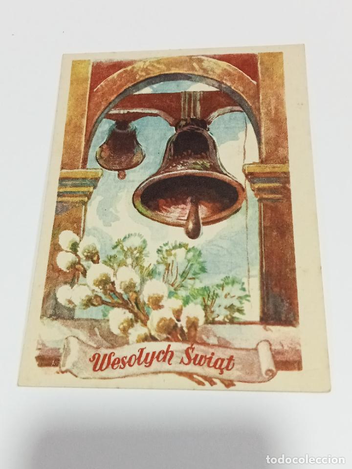 Postcards: TARJETA POSTAL. WESOTYCH SWIAR. CAMPA&Ntilde;AS REPICANDO. POLONIA. CENA 12 ZT. 1948.