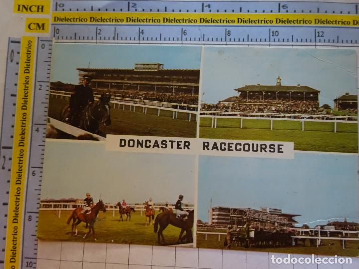 Cartoline: POSTAL DE REINO UNIDO GRAN BRETA&Ntilde;A. DONCASTER RACECOURSE HIP&Oacute;DROMO CARRERAS CABALLOS. 3261