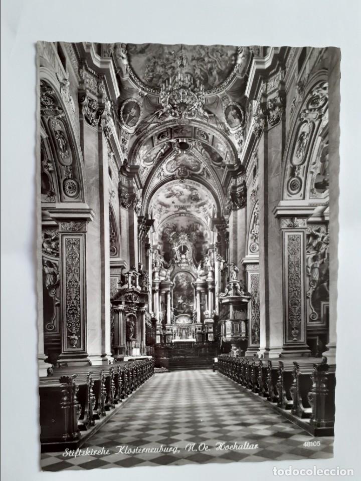 Cartes Postales: POSTAL - AUSTRIA - KLOSTERNEUBURG - ALTAR MAYOR - COLLEGE UNIVERSIDAD - S/C