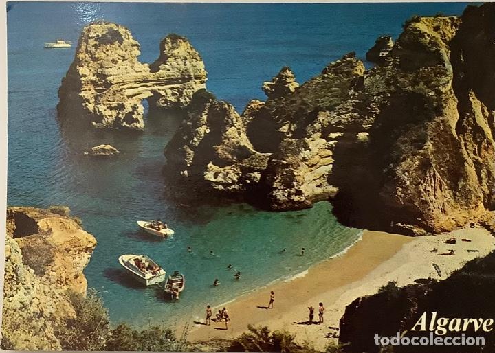 Postkarten: PORTUGAL, Lagos, Algarve. Foto Vista. Corculada 1978. Bonito franqueo MonteCorvo Dolmen Carrazeda.
