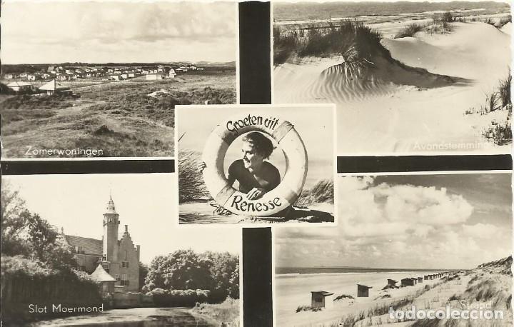 Postcards: Renesse. Holanda. 1950. Escrita con sello. 9x14 cm. Postal.
