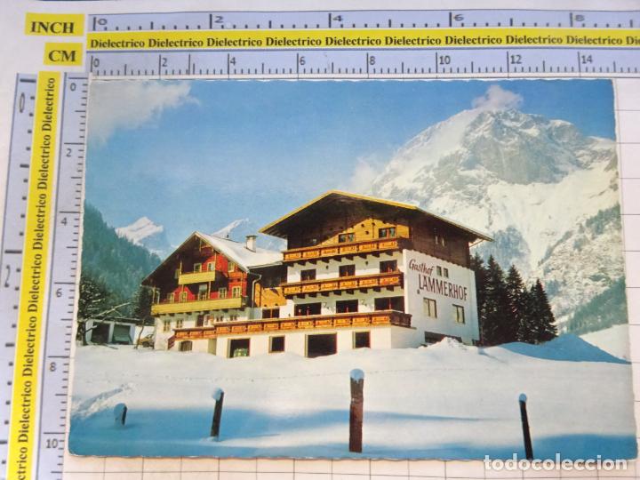 Postais: POSTAL DE AUSTRIA. LAMMERTAL ALPENGASTHOF L&Auml;MMERHOF. 3660
