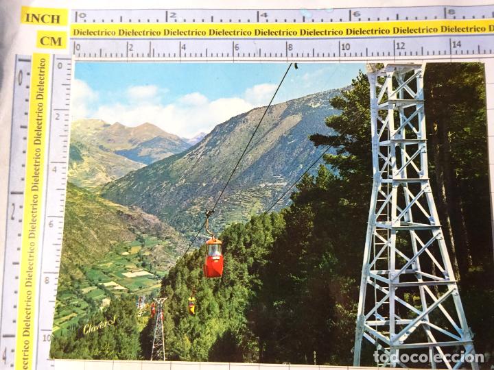 Cartoline: POSTAL DE ANDORRA. TELECABINA A L'ESTANY D'ENGOLASTERS. 3719