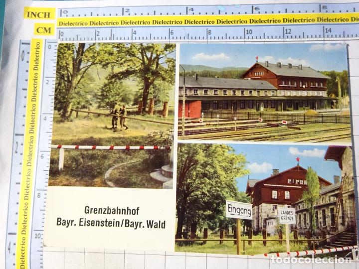 Postais: POSTAL DE ALEMANIA. ESTACI&Oacute;N FERROCARRILES FRONTERA EISENSTEIN. 3734