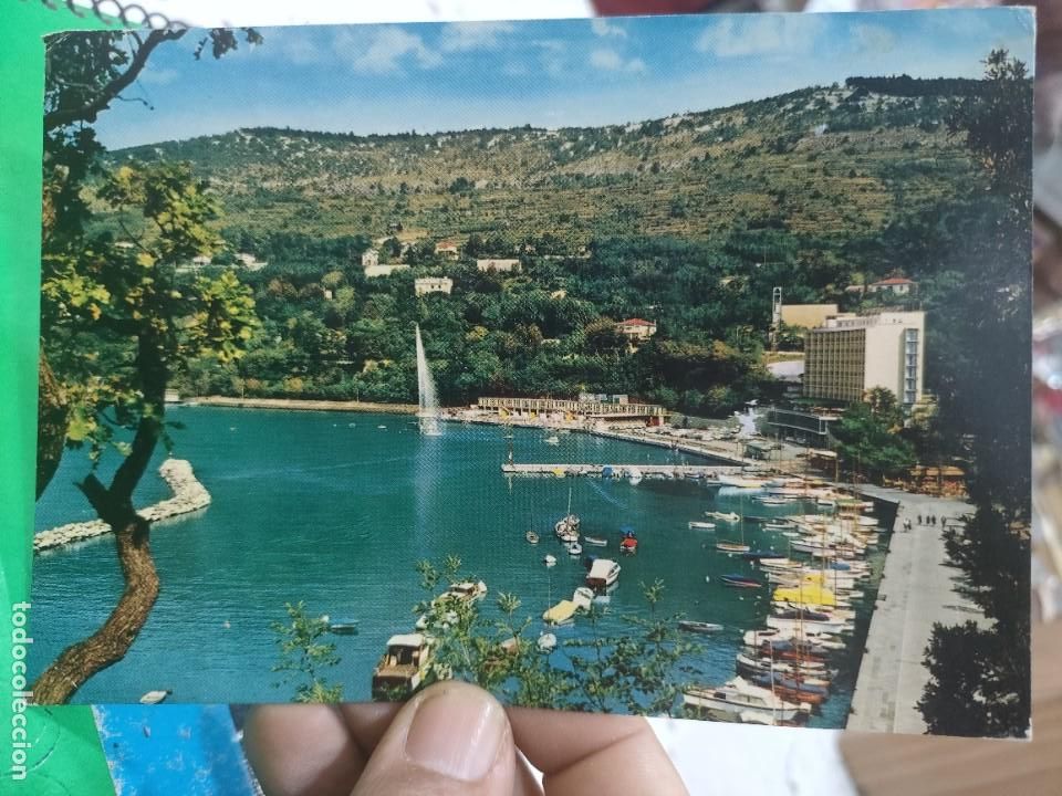 Postales: Postal TRIESTE 1966 Circulada a estado pegada - Foto 1