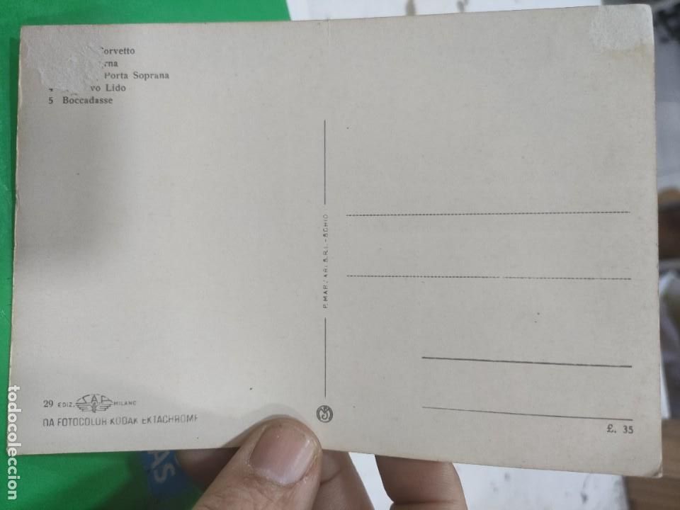 Postales: Postal G&eacute;nova a estado pegada - Foto 2