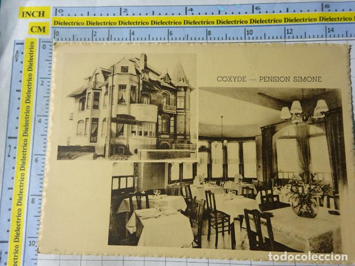 Postkarten: ANTIGUA POSTAL DE B&Eacute;LGICA. COXYDE BAINS PENSION SIMONE. 995