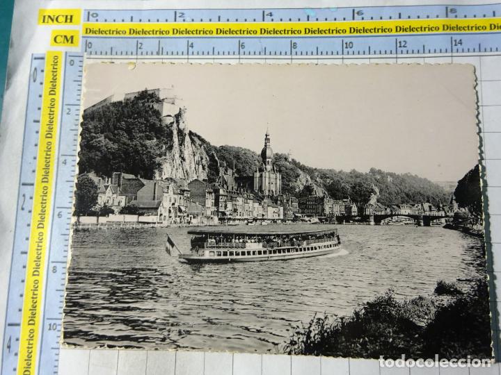 Cartes Postales: ANTIGUA POSTAL DE B&Eacute;LGICA. DINANT CITADELLE ET BATEAU TOURISTES. 1003