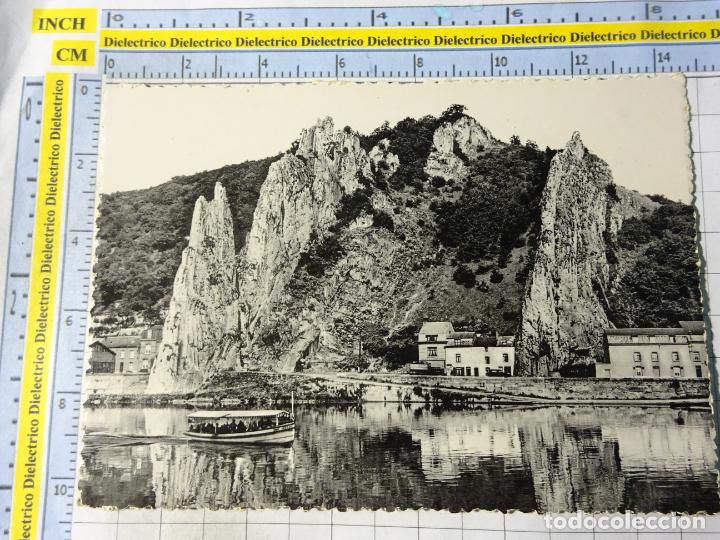 Cartoline: ANTIGUA POSTAL DE B&Eacute;LGICA. DINANT ROCHER BAYARD ET BATEAU MOUETTE. 1004