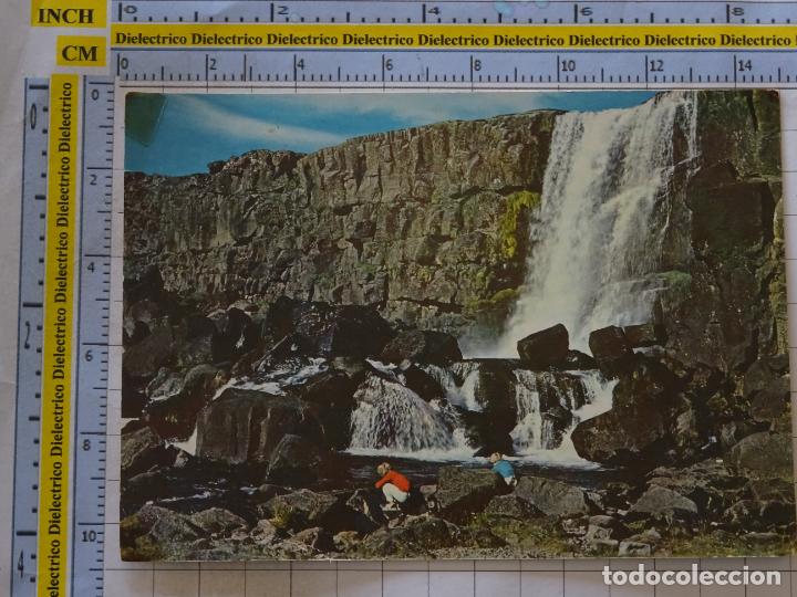 Postcards: POSTAL DE ISLANDIA. &Ouml;XARARFOSS AT PINGVELLIR. CATARATAS. 1178