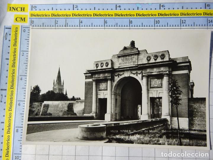 Postales: ANTIGUA POSTAL DE B&Eacute;LGICA. YPRES PORTE DE MENIN MEMORIAL BRITANNIQUE 1184