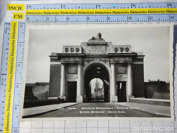 Cartes Postales: ANTIGUA POSTAL DE B&Eacute;LGICA. YPRES MEMORIAL BRITANNIQUE PORTE DE MENIN. 1183