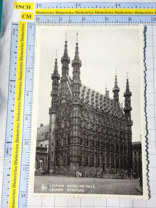 Postais: ANTIGUA POSTAL DE B&Eacute;LGICA. LOVAINE LOUVAIN LEUVEN AYUNTAMIENTO. 1186
