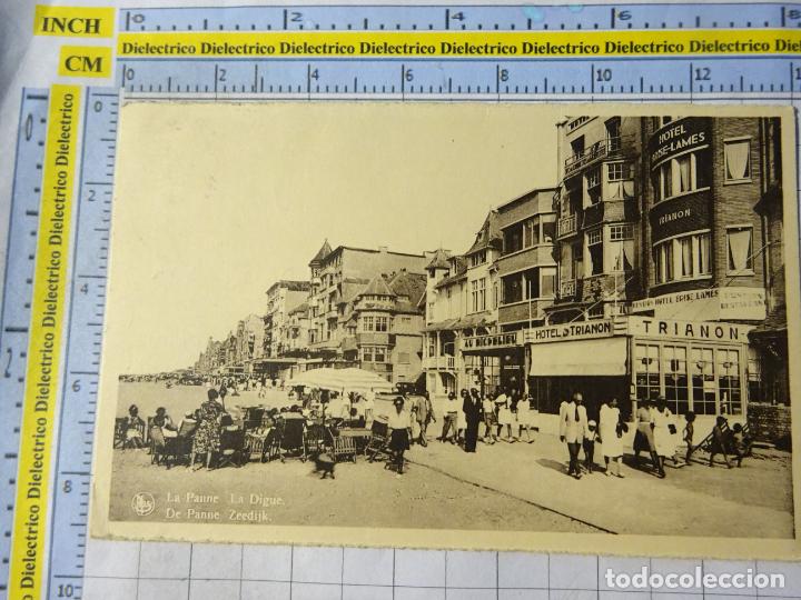 Postales: ANTIGUA POSTAL DE B&Eacute;LGICA. LA PANNE LA DIGUE. 1224