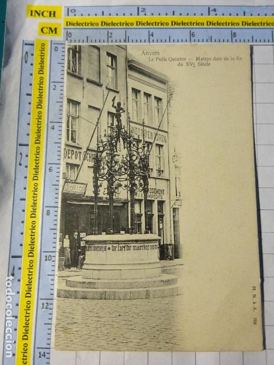 Postais: ANTIGUA POSTAL DE B&Eacute;LGICA. AMBERES ANVERS ANTWERPEN. SIGLO XIX - 1905. LE PUITS QUINTEN 1262