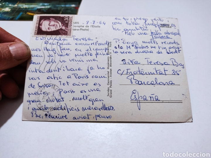 Postales: Postal antigua Paris - Foto 2