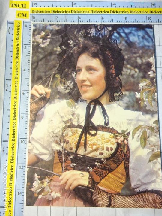 Postkarten: POSTAL DE SUIZA. MUJER TRAJE T&Iacute;PICO. COSTUME DE WEGGIS 1293