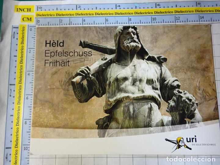 Postais: POSTAL DE SUIZA. ALTDORF URI HEROE SUIZO BALLESTA. 1298