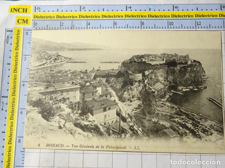 Postais: ANTIGUA POSTAL DE M&Oacute;NACO, MONTECARLO. VISTA GENERAL PRINCIPADO. 1304