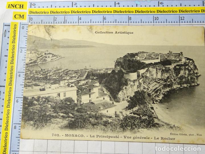 Postkarten: ANTIGUA POSTAL DE M&Oacute;NACO, MONTECARLO. LE ROCHER 1329