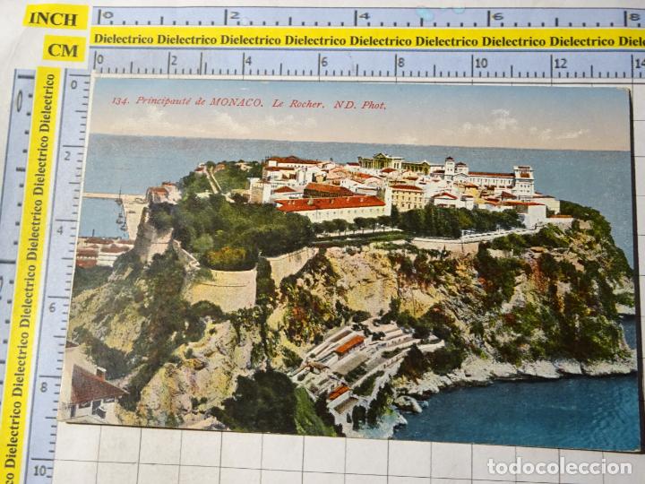 Cartoline: ANTIGUA POSTAL DE M&Oacute;NACO, MONTECARLO. LE ROCHER. 1358