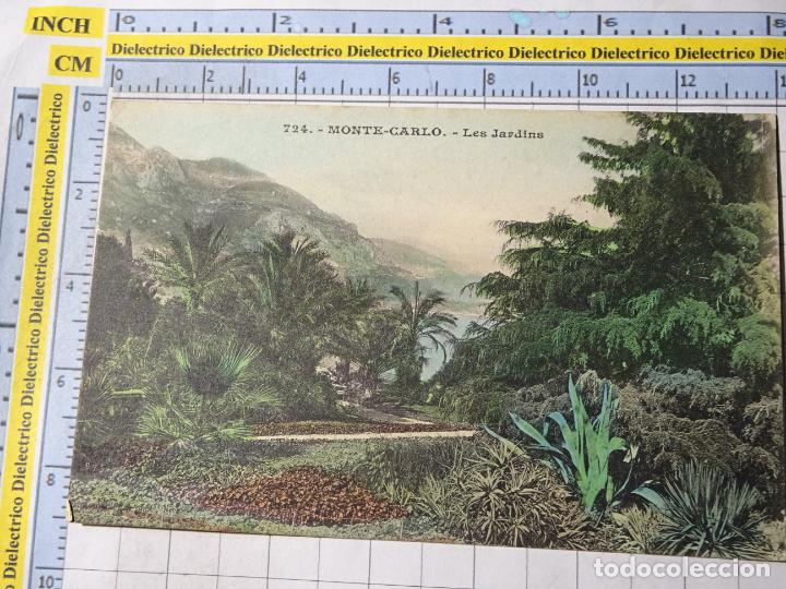 Postkarten: ANTIGUA POSTAL DE M&Oacute;NACO, MONTECARLO. SIGLO XIX - 1905 LES JARDINS. 1359