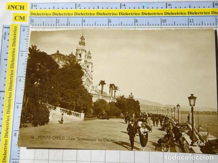 Cartoline: ANTIGUA POSTAL DE M&Oacute;NACO, MONTECARLO. LES TERRASSES DU CASINO. 1364