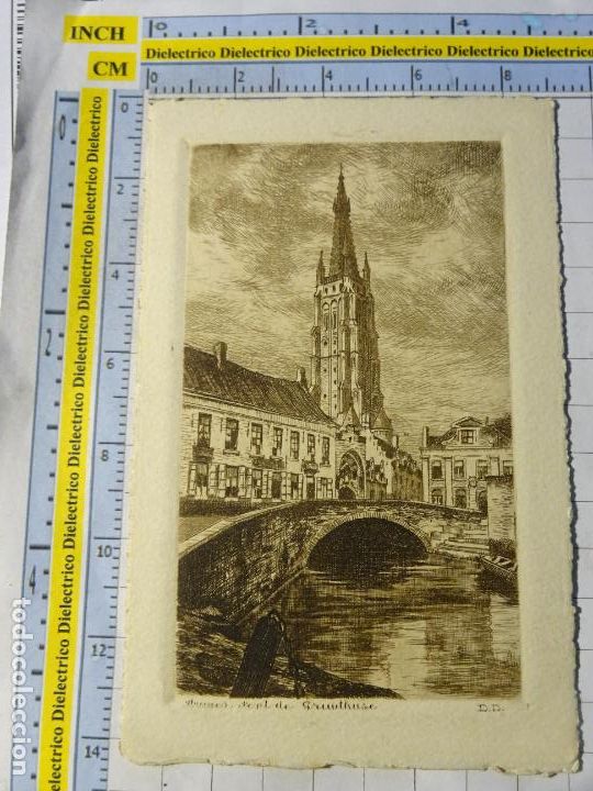 Cartoline: ANTIGUA POSTAL DE B&Eacute;LGICA. BRUJAS BRUGES. 1450