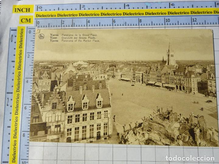 Cartoline: ANTIGUA POSTAL DE B&Eacute;LGICA. YPRES YPER. GRAND PLACE. 1479