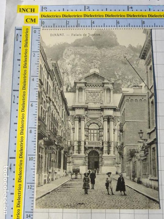 Cartoline: ANTIGUA POSTAL DE B&Eacute;LGICA. DINANT PALAIS DE JUSTICE. 1494